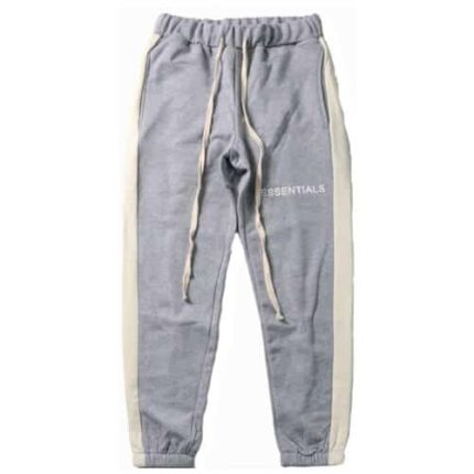 Essentials FOG Side Stripe Grey Sweatpants