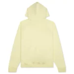 Fear of God Essentials Full Zip Up Yellow Hoodie
