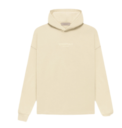 Essentials Fear of God Relaxed Hoodie Egg Shell