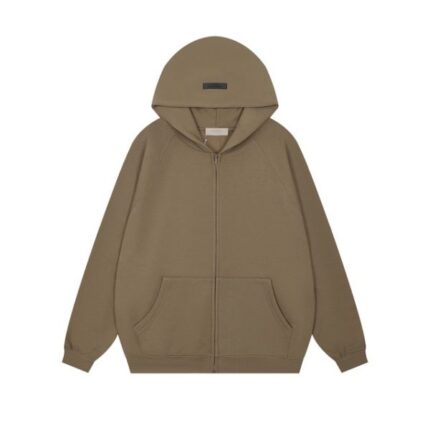 Essentials Fear of God Pullover Wood Hoodie