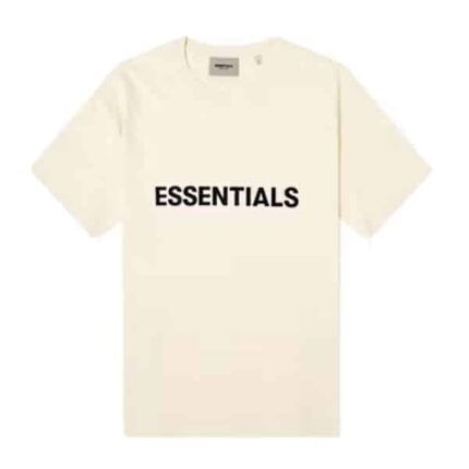 Fear of God Essentials Boxy T-Shirt Butter Cream